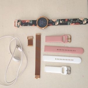 Fossil Women's Gen 5E 42mm Stainless Steel Touchscreen Smartwatch